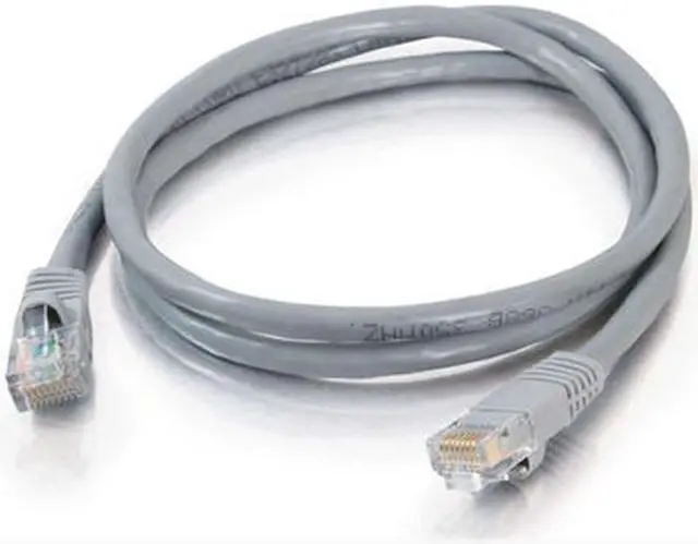 Alt view image 2 of 4 - C2G 15192 Cat5e Cable - Snagless Unshielded Ethernet Network Patch Cable, Gray (7 Feet, 2.13 Meters)