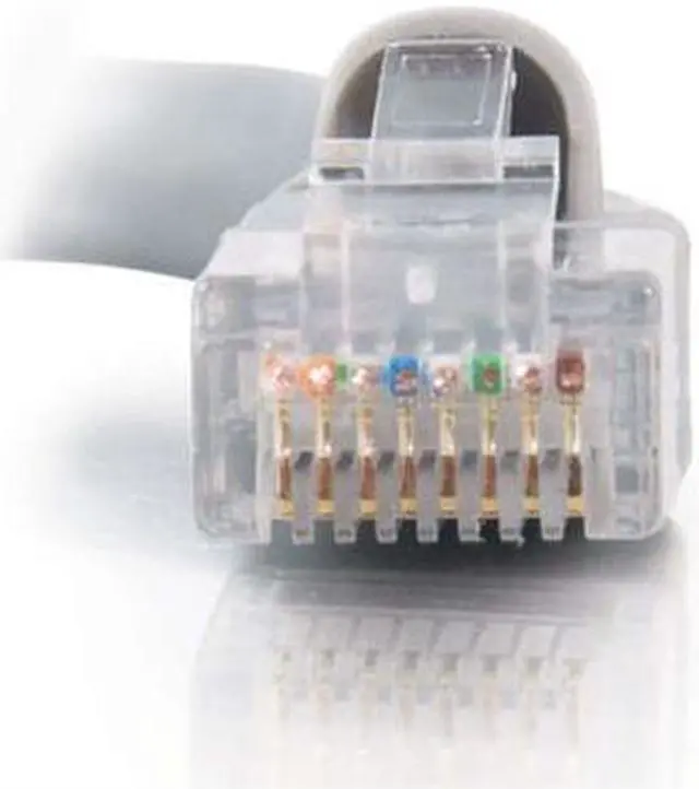 Alt view image 3 of 4 - C2G 15192 Cat5e Cable - Snagless Unshielded Ethernet Network Patch Cable, Gray (7 Feet, 2.13 Meters)