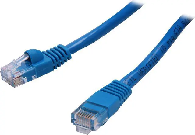 Main image of C2G 15212 Cat5e Cable - Snagless Unshielded Ethernet Network Patch Cable, Blue (25 Feet, 7.62 Meters)