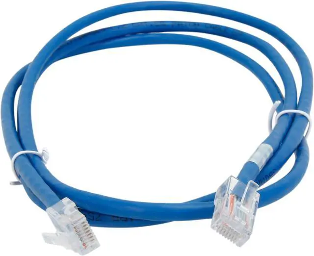 Alt view image 2 of 3 - C2G 22679 Cat5e Cable - Non-Booted Unshielded Ethernet Network Patch Cable, Blue (5 Feet, 1.52 Meters)
