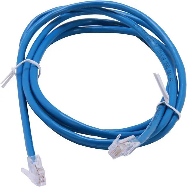 Alt view image 2 of 3 - C2G 22685 Cat5e Cable - Non-Booted Unshielded Ethernet Network Patch Cable, Blue (7 Feet, 2.13 Meters)