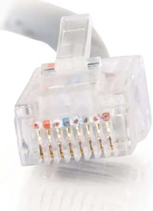 Alt view image 3 of 4 - C2G 22690 Cat5e Cable - Non-Booted Unshielded Ethernet Network Patch Cable, Gray (10 Feet, 3.04 Meters)