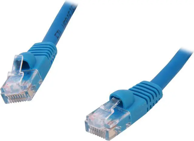 Main image of C2G 23828 Cat5e Cable - Snagless Unshielded Ethernet Network Patch Cable, Blue (1 Foot, 0.30 Meters)