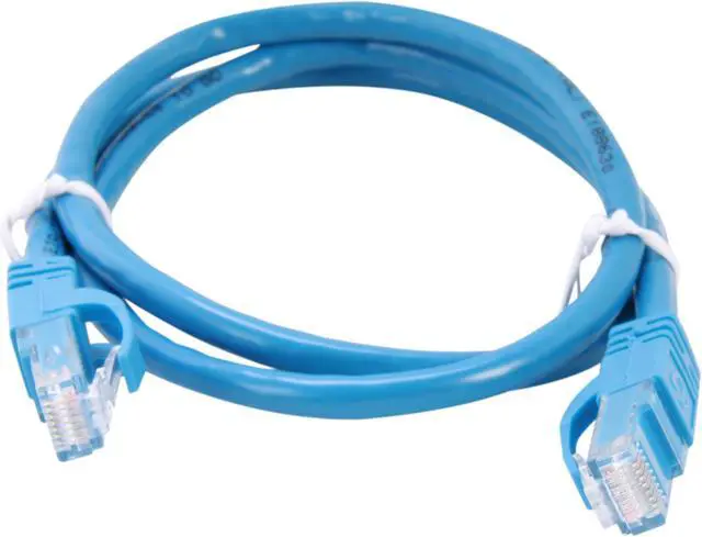 Alt view image 2 of 3 - C2G 27141 Cat6 Cable - Snagless Unshielded Ethernet Network Patch Cable, Blue (3 Feet, 0.91 Meters)