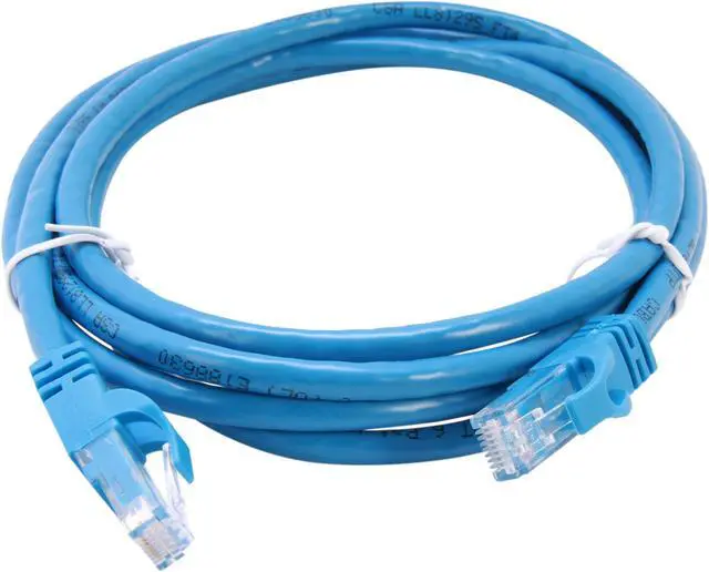 Alt view image 2 of 3 - C2G 27142 Cat6 Cable - Snagless Unshielded Ethernet Network Patch Cable, Blue (7 Feet, 2.13 Meters)