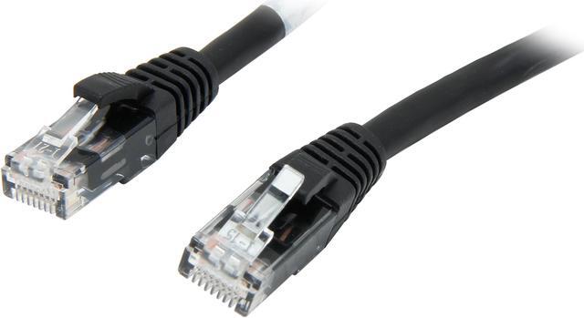 Main image of C2G 27153 Cat6 Cable - Snagless Unshielded Ethernet Network Patch Cable, Black (10 Feet, 3.04 Meters)