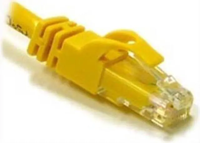 Main image of C2G 27195 Cat6 Cable - Snagless Unshielded Ethernet Network Patch Cable, Yellow (25 Feet, 7.62 Meters)