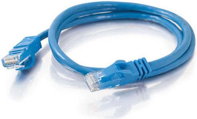 百貨店 C2G Cables To Go 31372 Cat6 Snagless Unshielded UTP Network Patch Cables%ｶﾝﾏ%  50 Pack%ｶﾝﾏ% Blue Feet 1.52 Meters 並行輸入品