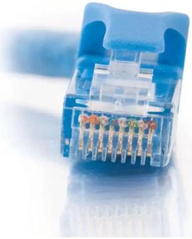 Alt view image 3 of 4 - C2G 31372 Cat6 Crossover Cables - Snagless Unshielded Network Patch Cable Multipack (50 Pack) Blue (5 Feet, 1.52 Meters)