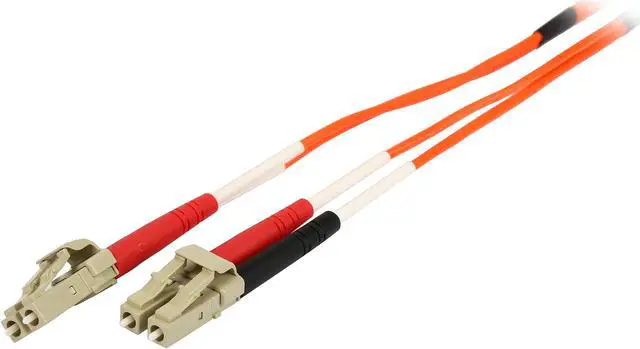 Main image of C2G 33174 OM1 Fiber Optic Cable - LC-LC 62.5/125 Duplex Multimode PVC Fiber Cable, Orange (9.8 Feet, 3 Meters)