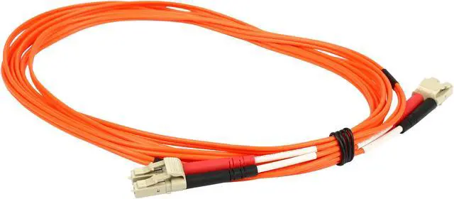 Alt view image 2 of 3 - C2G 33174 OM1 Fiber Optic Cable - LC-LC 62.5/125 Duplex Multimode PVC Fiber Cable, Orange (9.8 Feet, 3 Meters)