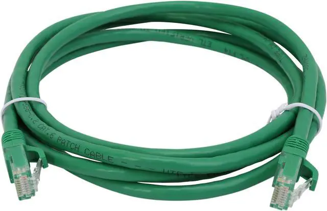 Alt view image 2 of 3 - C2G 27172 Cat6 Cable - Snagless Unshielded Ethernet Network Patch Cable, Green (7 Feet, 2.13 Meters)