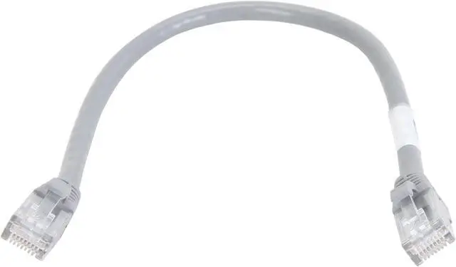 Alt view image 2 of 3 - C2G 27130 Cat6 Cable - Snagless Unshielded Ethernet Network Patch Cable, Gray (1 Foot, 0.30 Meters)