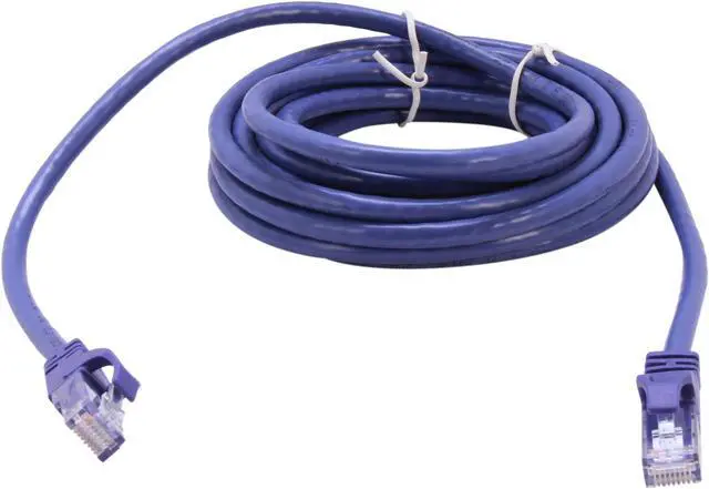Alt view image 2 of 3 - C2G 27804 Cat6 Cable - Snagless Unshielded Ethernet Network Patch Cable, Purple (14 Feet, 4.26 Meters)