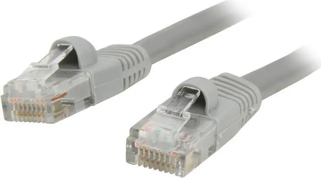 Main image of C2G 19305 Cat5e Cable - Snagless Unshielded Ethernet Network Patch Cable, Gray (50 Feet, 15.24 Meters)