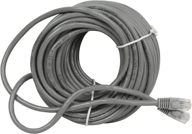 Alt view image 2 of 3 - C2G 19305 Cat5e Cable - Snagless Unshielded Ethernet Network Patch Cable, Gray (50 Feet, 15.24 Meters)