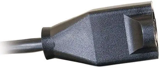 Alt view image 4 of 4 - C2G 03116 18 AWG Outlet Saver Power Extension Cord - NEMA 5-15P to NEMA 5-15R, TAA Compliant, Black (10 Feet, 3.04 Meters)