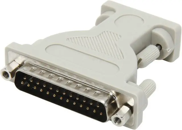 Main image of C2G 02446 DB9 Female to DB25 Male Serial RS232 Adapter, Beige
