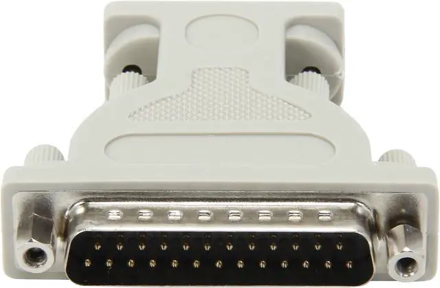 Alt view image 2 of 5 - C2G 02446 DB9 Female to DB25 Male Serial RS232 Adapter, Beige