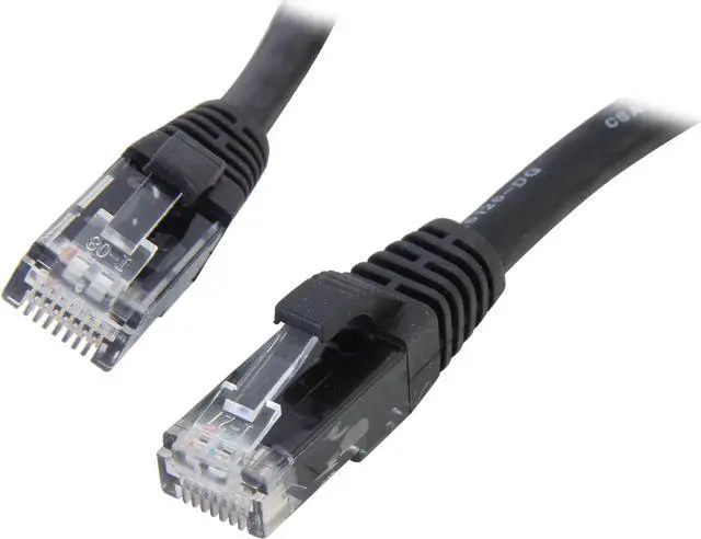 Main image of C2G 27155 Cat6 Cable - Snagless Unshielded Ethernet Network Patch Cable, Black (25 Feet, 7.62 Meters)