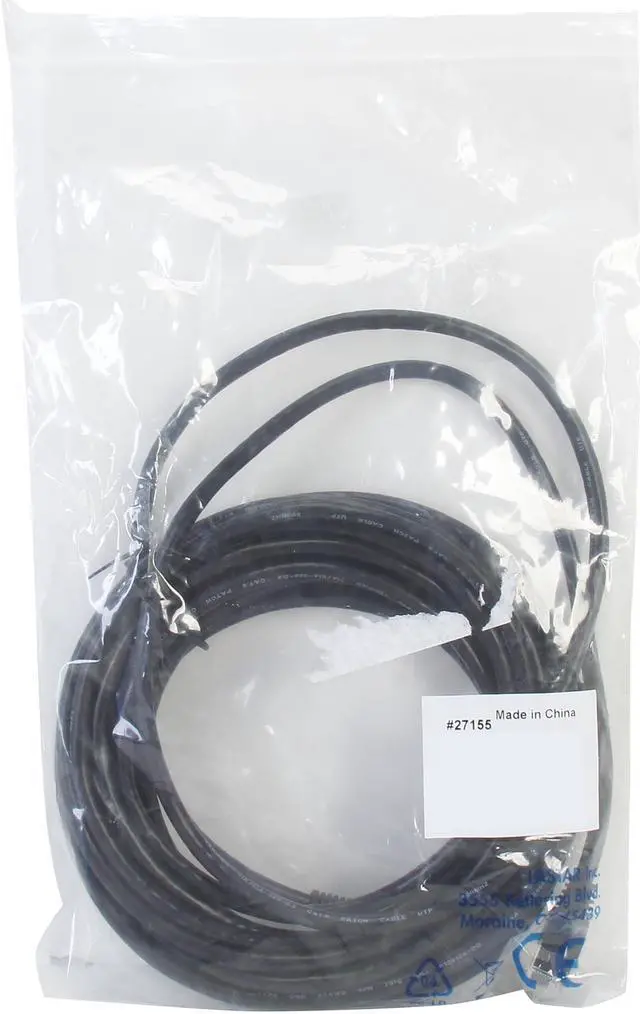 Alt view image 3 of 3 - C2G 27155 Cat6 Cable - Snagless Unshielded Ethernet Network Patch Cable, Black (25 Feet, 7.62 Meters)