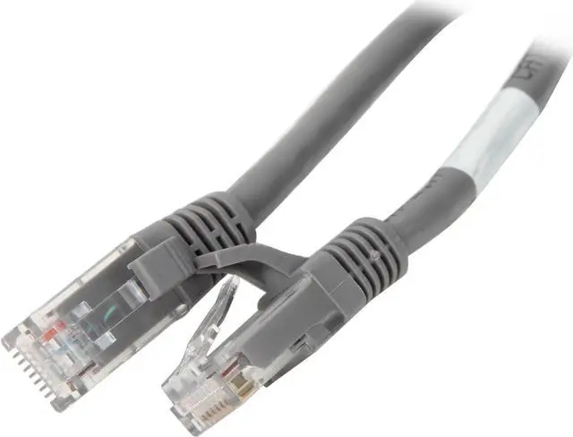 Main image of C2G 27135 Cat6 Cable - Snagless Unshielded Ethernet Network Patch Cable, Gray (25 Feet, 7.62 Meters)