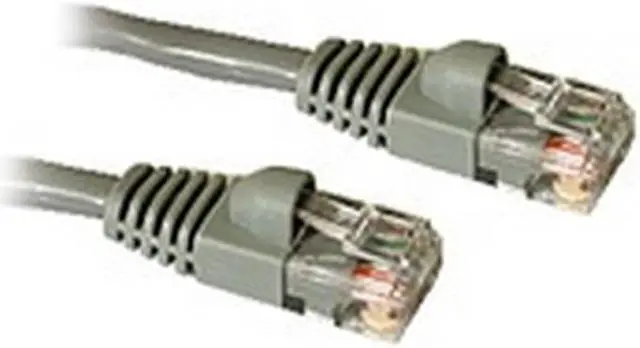 Main image of C2G 27133 Cat6 Cable - Snagless Unshielded Ethernet Network Patch Cable, Gray (10 Feet, 3.04 Meters)