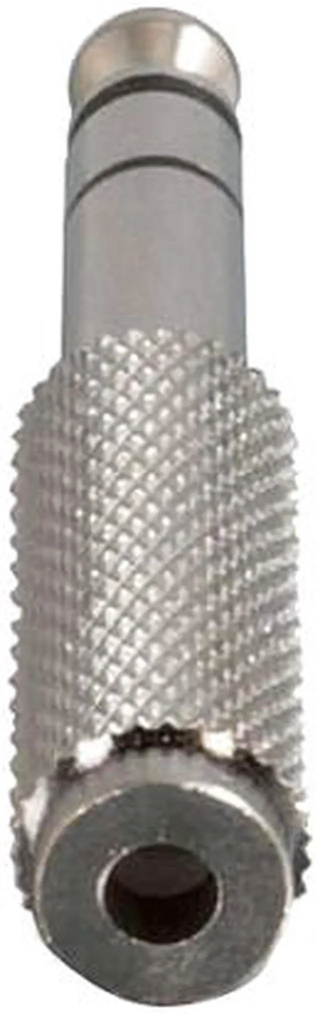 Alt view image 3 of 3 - C2G 40639 1/4 Inch Stereo Male to 3.5mm Stereo Female Adapter, TAA Compliant, Silver