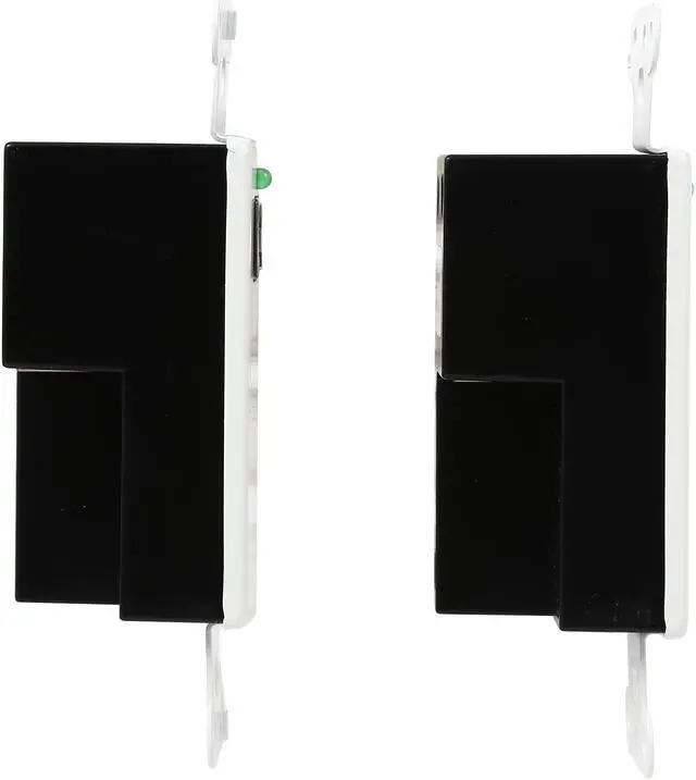 Alt view image 3 of 7 - C2G 29342 USB 1.1 Over CAt5 Superbooster Extender Wall Plate Kit, White