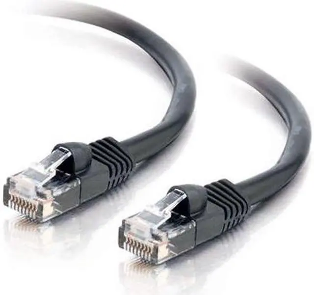 Main image of C2G 26971 Cat5e Cable - Snagless Unshielded Ethernet Network Patch Cable, Black (75 Feet, 22.86 Meters)