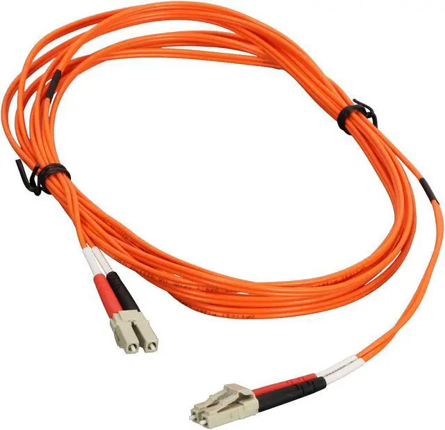 Alt view image 2 of 3 - C2G 33110 4m LC/LC Duplex 62.5/125 Multimode Fiber Patch Cable - Orange