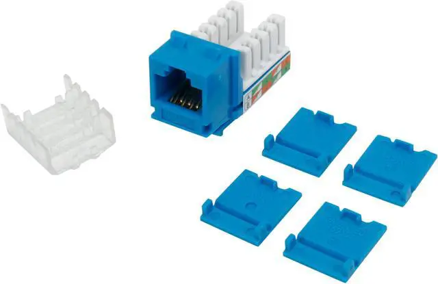 Main image of C2G/Cables To Go 29316 Cat6 RJ45 Keystone Jack - Blue