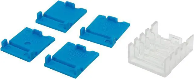 Alt view image 5 of 6 - C2G/Cables To Go 29316 Cat6 RJ45 Keystone Jack - Blue
