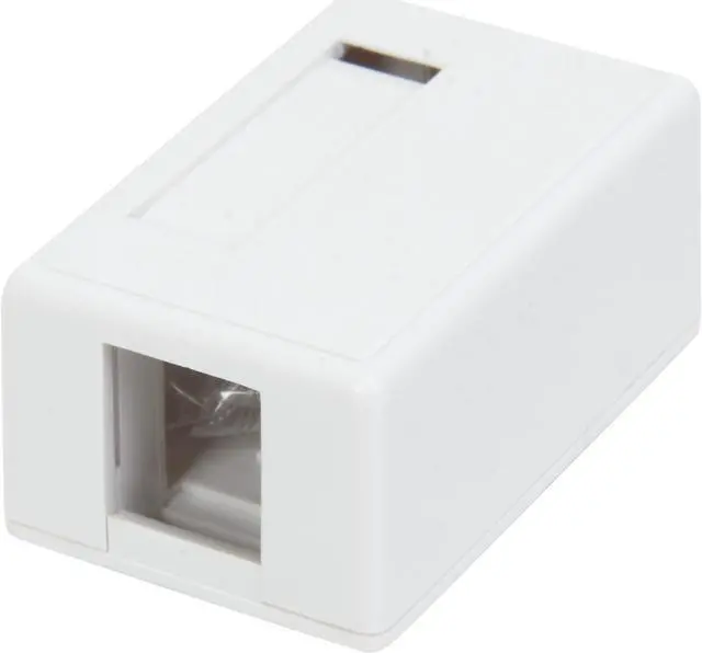 Main image of C2G/Cables To Go 03831 1-Port Keystone Jack Surface Mount Box