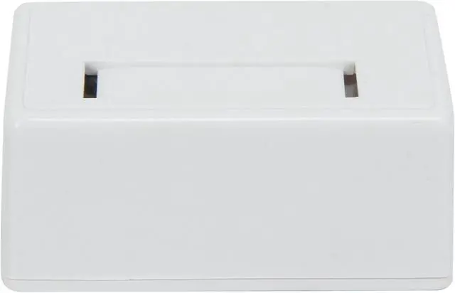Alt view image 5 of 6 - C2G/Cables To Go 03831 1-Port Keystone Jack Surface Mount Box