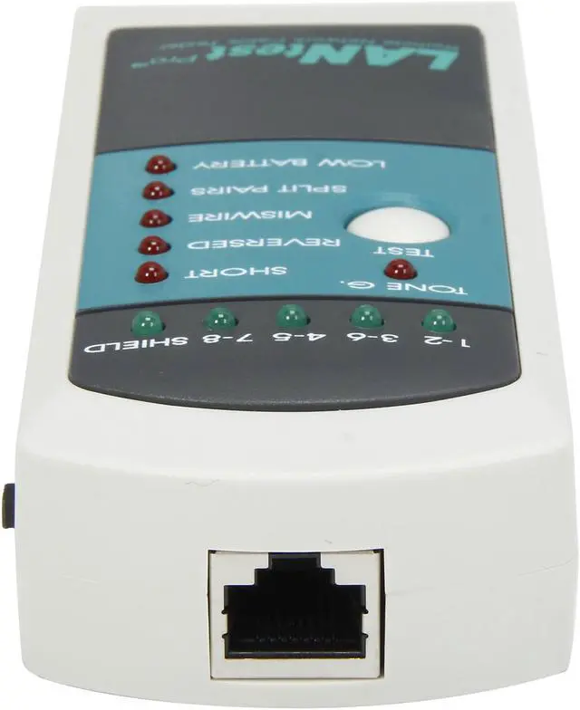 Alt view image 8 of 10 - C2G/Cables To Go 26847 LANtest Pro Remote Network Cable Tester with Tone and Probe