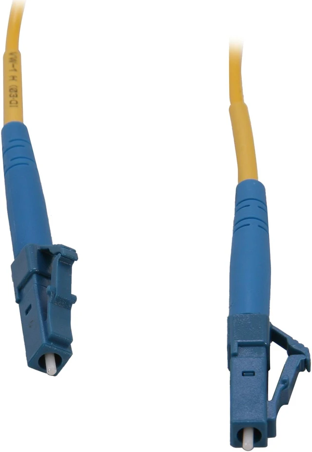 Alt view image 2 of 3 - C2G 37105 OS2 Fiber Optic Cable - LC-LC 9/125 Simplex Single-Mode PVC Fiber Cable, Yellow (9.8 Feet, 3 Meters)