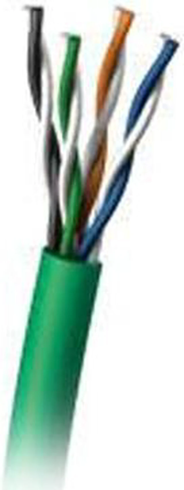Main image of C2G 27426 1000 ft. Cat 5E Green UTP 350 MHz Stranded PVC CM-Rated Cable