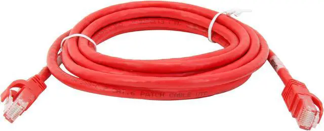 Alt view image 2 of 3 - C2G 27863 Cat6 Crossover Cable - Snagless Unshielded Network Patch Cable, Red (10 Feet, 3.04 Meters)
