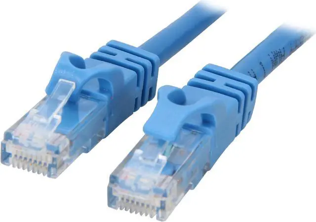 Main image of C2G 27143 Cat6 Cable - Snagless Unshielded Ethernet Network Patch Cable, Blue (10 Feet, 3.04 Meters)