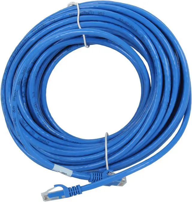 Alt view image 2 of 3 - C2G 27146 Cat6 Cable - Snagless Unshielded Ethernet Network Patch Cable, Blue (50 Feet, 15.24 Meters)
