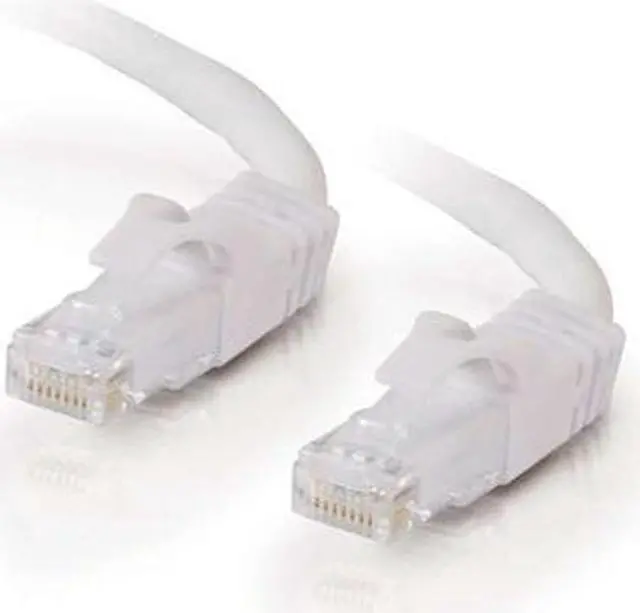 Main image of C2G 27164 Cat6 Cable - Snagless Unshielded Ethernet Network Patch Cable, White (14 Feet, 4.26 Meters)