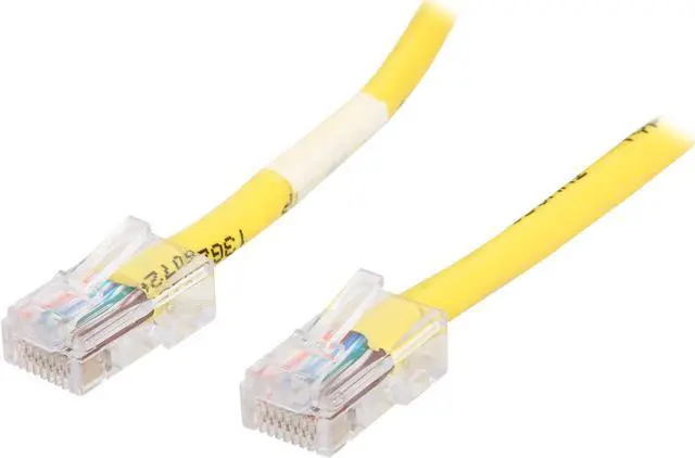 Main image of C2G 25623 Cat5e Cable - Non-Booted Unshielded Ethernet Network Patch Cable, Yellow (1 Foot, 0.30 Meters)