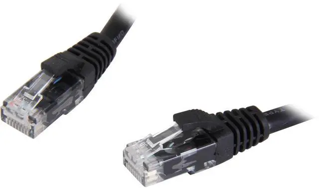 Main image of C2G 27156 Cat6 Cable - Snagless Unshielded Ethernet Network Patch Cable, Black (50 Feet, 15.24 Meters)