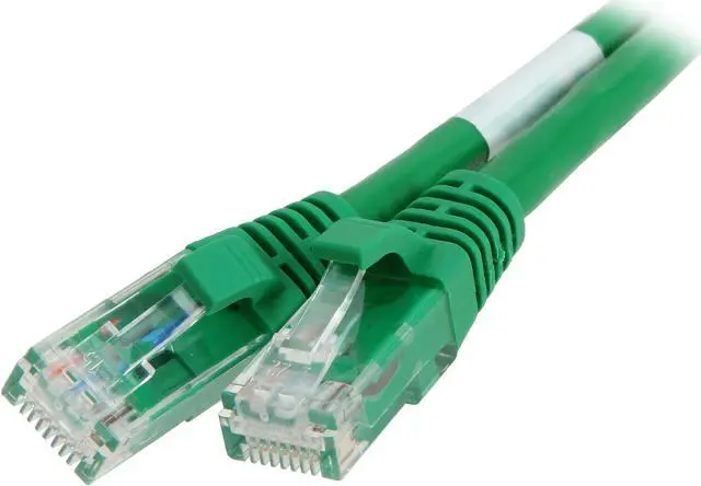 Main image of C2G 27175 Cat6 Cable - Snagless Unshielded Ethernet Network Patch Cable, Green (25 Feet, 7.62 Meters)