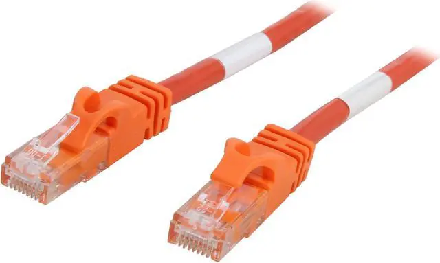 Main image of C2G 27891 Cat6 Crossover Cable - Snagless Unshielded Network Patch Cable, Orange (3 Feet, 0.91 Meters)