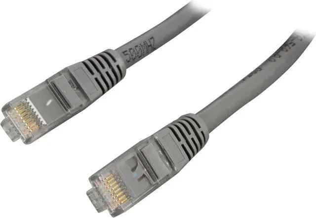 Main image of C2G 27137 Cat6 Cable - Snagless Unshielded Ethernet Network Patch Cable, Gray (100 Feet, 30.48 Meters)