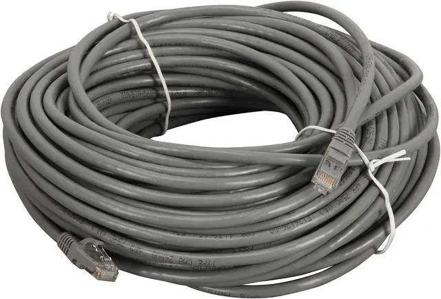Alt view image 2 of 3 - C2G 27137 Cat6 Cable - Snagless Unshielded Ethernet Network Patch Cable, Gray (100 Feet, 30.48 Meters)