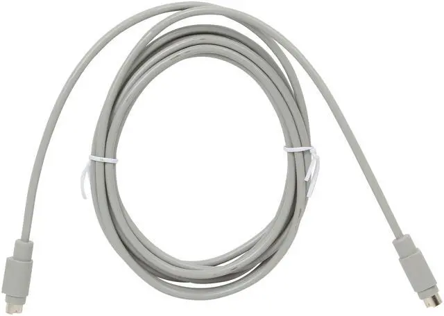 Alt view image 2 of 3 - C2G 02318 8-Pin Mini-DIN M/M Serial RS232 Cable, Beige (10 Feet, 3.05 Meters)