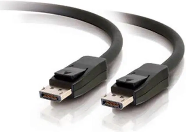 Main image of Cables To Go 54001 6.56 ft. Black Connector 1: Molex (LP4) Male,   Connector 2: Molex (LP4) Male DisplayPort 1.1 Cable with Latches